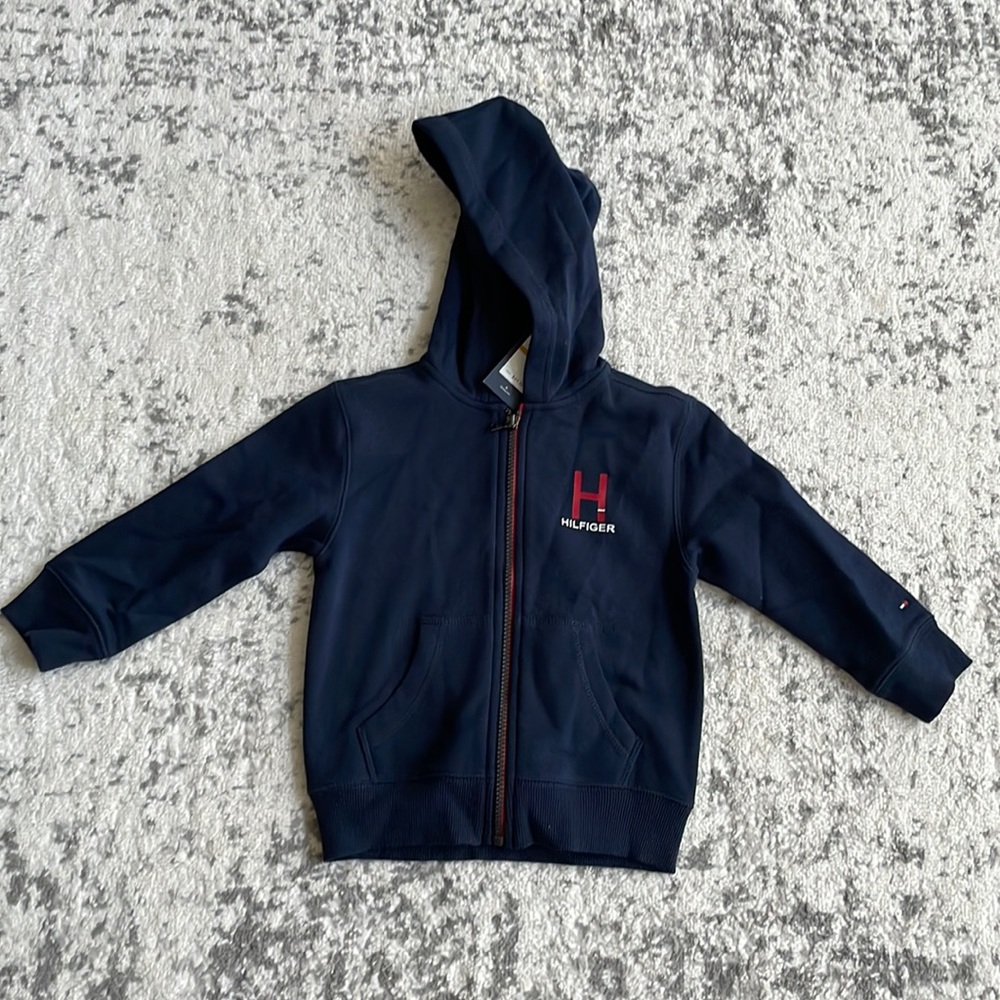 Brand new navy  TOMMY HILFIGER toddler hoodie